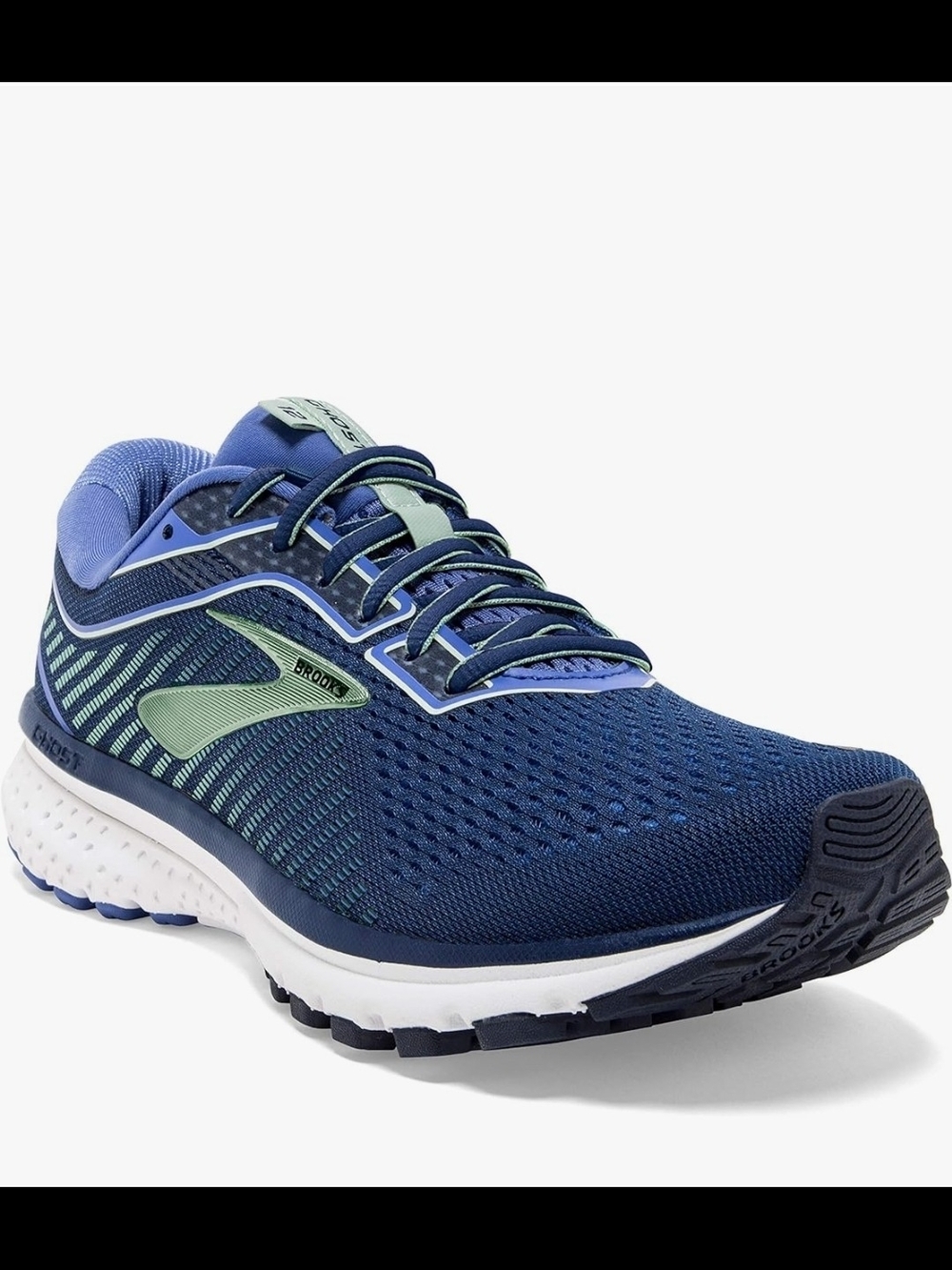 Brooks Women's Ghost 12 Navy Blue Running Shoe Size 8 M